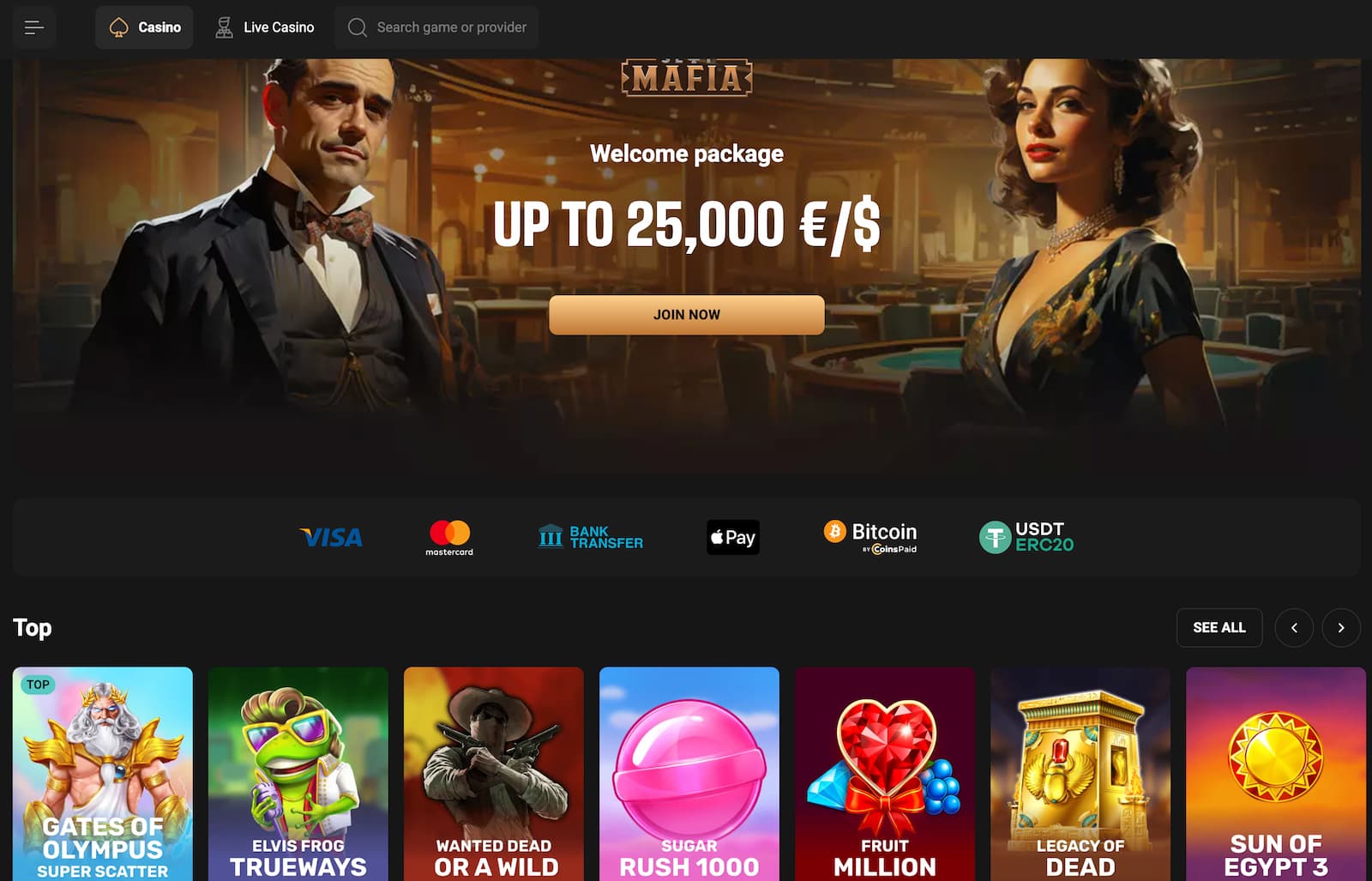 Slot Mafia Casino